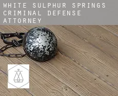 White Sulphur Springs  criminal defense attorney