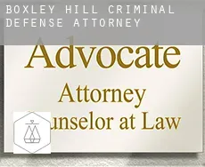 Boxley Hill  criminal defense attorney
