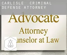 Carlisle  criminal defense attorney