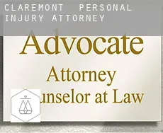 Claremont  personal injury attorney