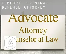 Comfort  criminal defense attorney