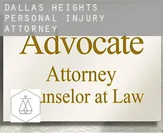 Dallas Heights  personal injury attorney