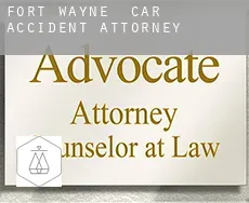 Fort Wayne  car accident attorney