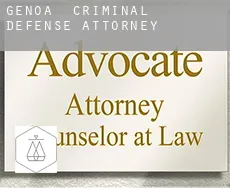 Genoa  criminal defense attorney
