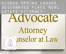 Hidden Spring  real estate attorney