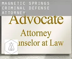 Magnetic Springs  criminal defense attorney