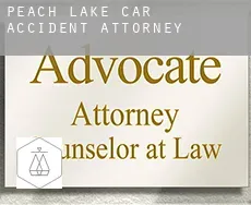Peach Lake  car accident attorney