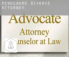Pendeboro  divorce attorney