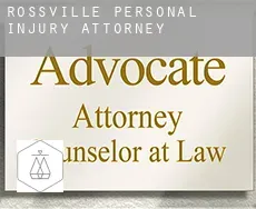 Rossville  personal injury attorney