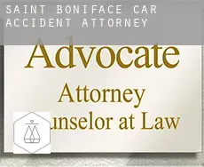 Saint Boniface  car accident attorney