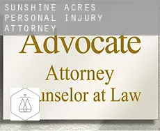 Sunshine Acres  personal injury attorney