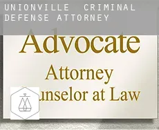Unionville  criminal defense attorney