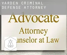 Varden  criminal defense attorney