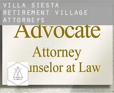 Villa Siesta Retirement Village  attorneys
