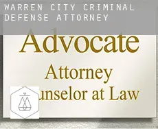 Warren City  criminal defense attorney