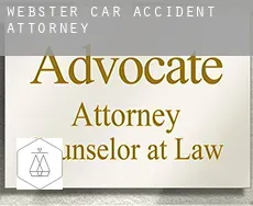 Webster  car accident attorney