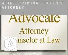 Weir  criminal defense attorney