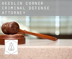 Geeslin Corner  criminal defense attorney