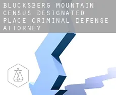 Blucksberg Mountain  criminal defense attorney