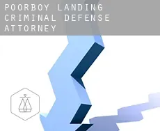 Poorboy Landing  criminal defense attorney