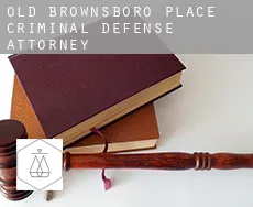 Old Brownsboro Place  criminal defense attorney