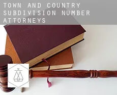 Town and Country Subdivision Number 2  attorneys