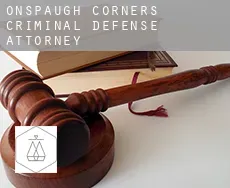 Onspaugh Corners  criminal defense attorney