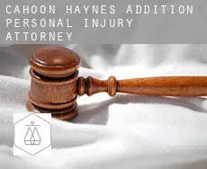 Cahoon Haynes Addition  personal injury attorney