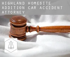 Highland Homesite Addition  car accident attorney