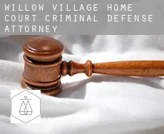 Willow Village Home Court  criminal defense attorney