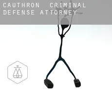 Cauthron  criminal defense attorney