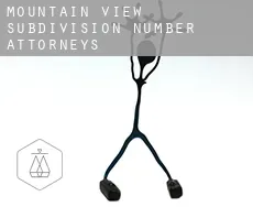 Mountain View Subdivision Number 11  attorneys