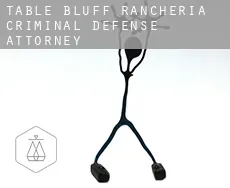 Table Bluff Rancheria  criminal defense attorney
