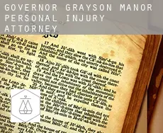 Governor Grayson Manor  personal injury attorney