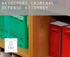 Wayneport  criminal defense attorney