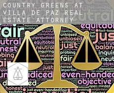 Country Greens at Villa de Paz  real estate attorney