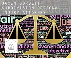 Jacen Gorbett Subdivision  personal injury attorney