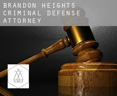 Brandon Heights  criminal defense attorney