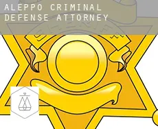 Aleppo  criminal defense attorney