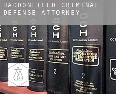 Haddonfield  criminal defense attorney