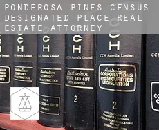 Ponderosa Pines  real estate attorney
