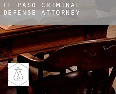 El Paso  criminal defense attorney