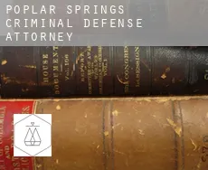 Poplar Springs  criminal defense attorney