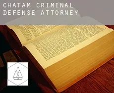 Chatam  criminal defense attorney