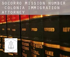 Socorro Mission Number 1 Colonia  immigration attorney