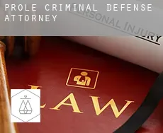 Prole  criminal defense attorney