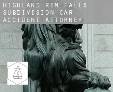 Highland Rim Falls Subdivision  car accident attorney