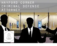 Hayford Corner  criminal defense attorney