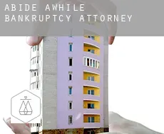 Abide Awhile  bankruptcy attorney