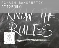 Achash bankruptcy attorney